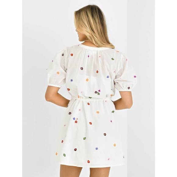 NEW VELVET BY GRAHAM & SPENCER cleo dress in cream - Picture 3 of 3